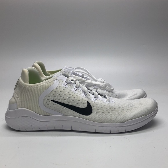 Mens Nike Free RN 2018 Black/White 942836-100 USED Size 10.5 - Picture 2 of 11